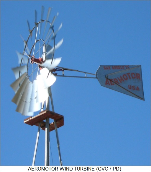 Aeromotor wind turbine