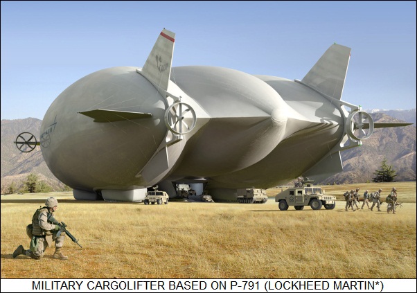 military cargolifter based on P-791