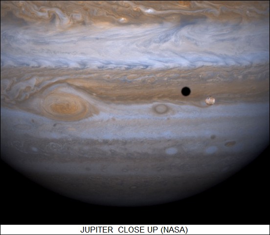 Jupiter close-up