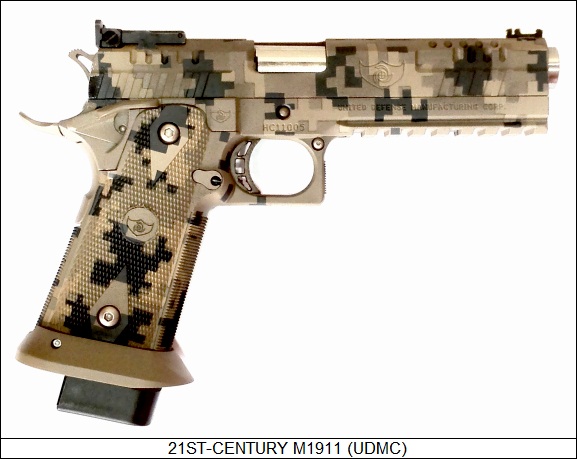 21st-century M1911 pistol