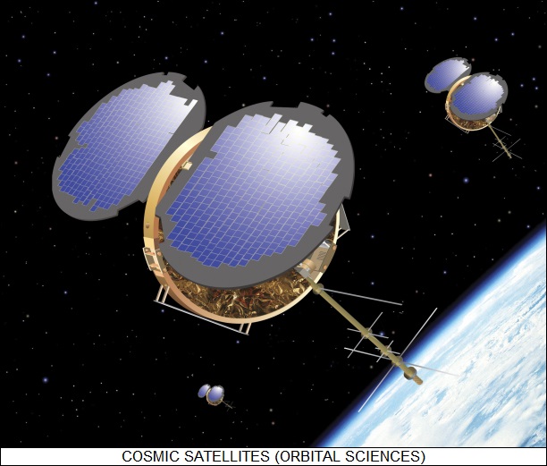 Orbital Science COSMIC satellites