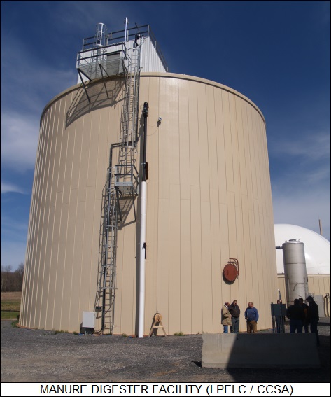 manure digester facility
