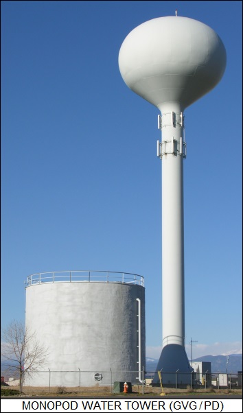 monopod water tower