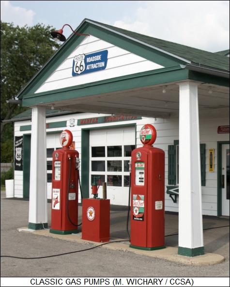 classic gas pumps