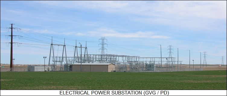 electrical power substation