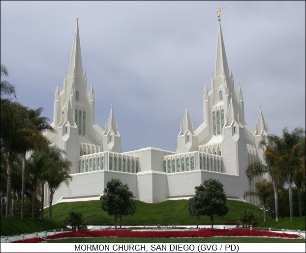 Mormon church, San Diego