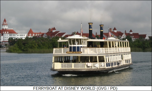 ferryboat at Disney World
