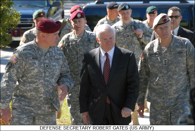 Defense Secretary Robert Gates