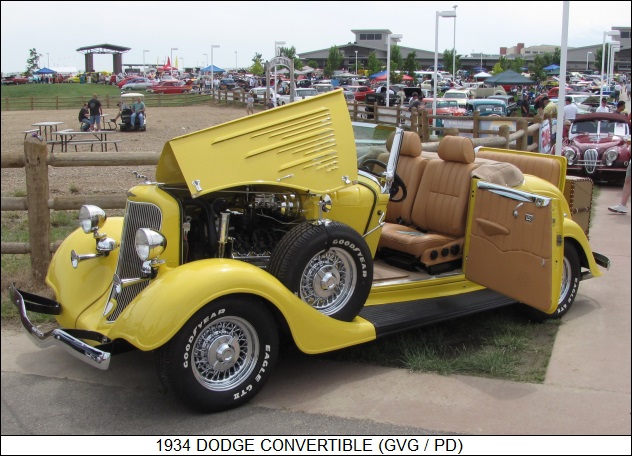 1934 Dodge convertible