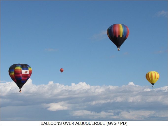 balloons over Albuquerque