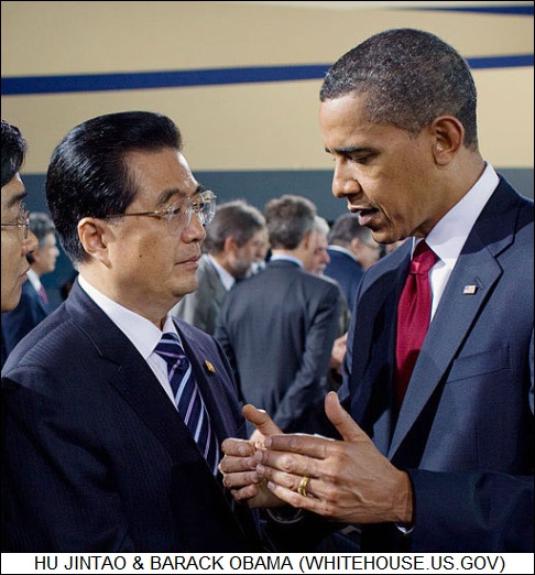 Hu Jintao & Barack Obama