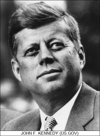 President John Fitzgerald Kennedy