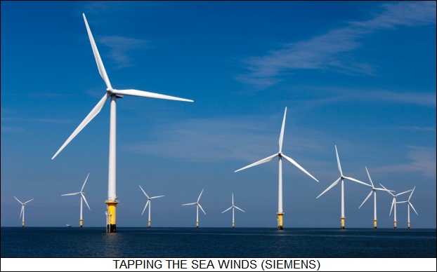 Siemens taps the sea winds