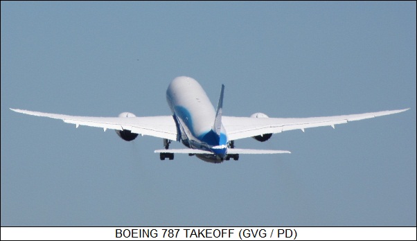 787 takeoff