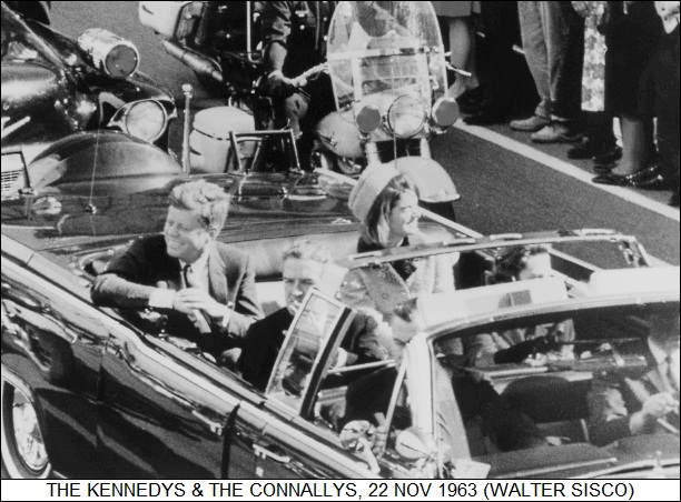 the Kennedys & the Connallys, 22 November 1963