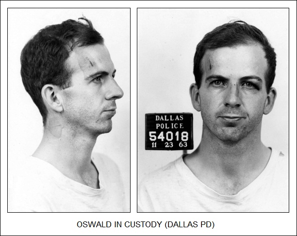 Oswald under arrest