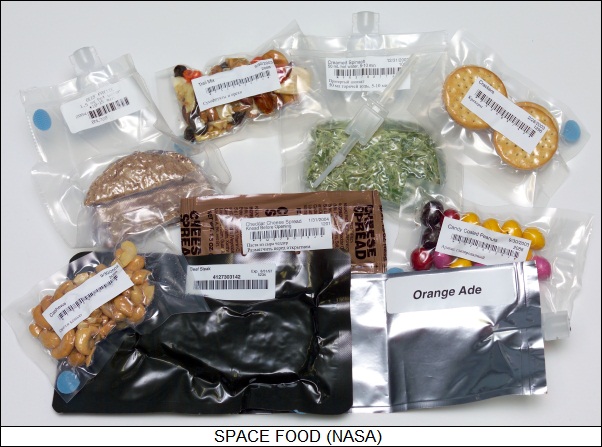 NASA space food