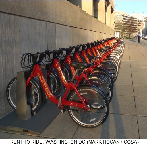 rent to ride, Washington DC