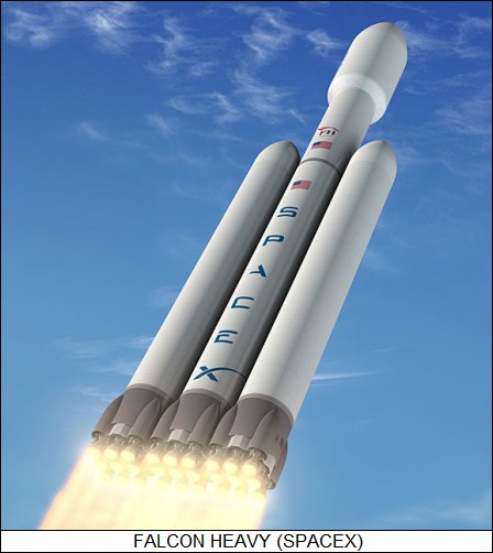 Falcon Heavy booster