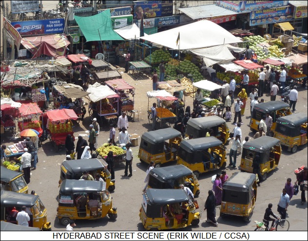 Hyderabad street scene
