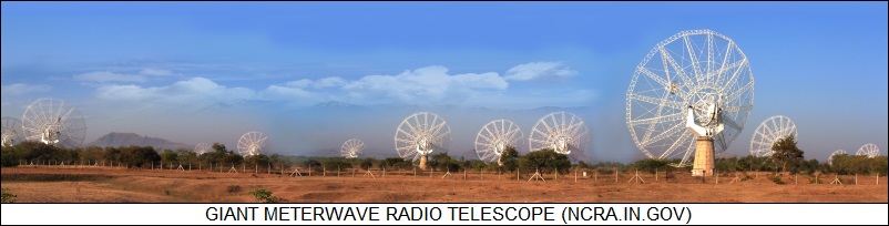 Giant Meterwave Radio Telescope, India
