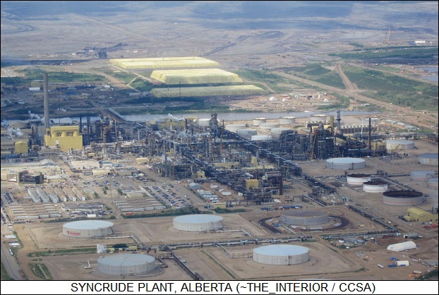 Syncrude plant, Alberta