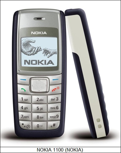 Nokia 1100 cellphone