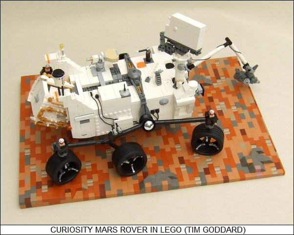 Tim Goddard's Lego Curiosity model
