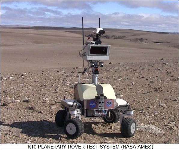NASA K10 experimental rover