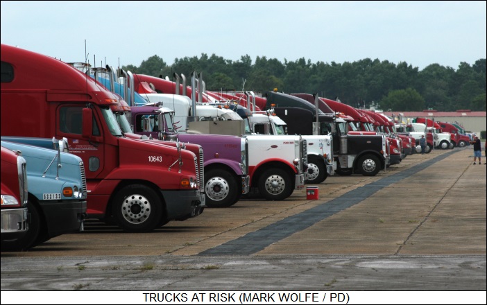 trucks at risk