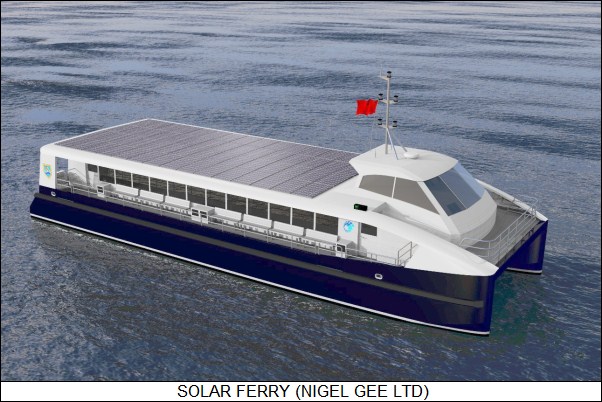 solar-powered ferry