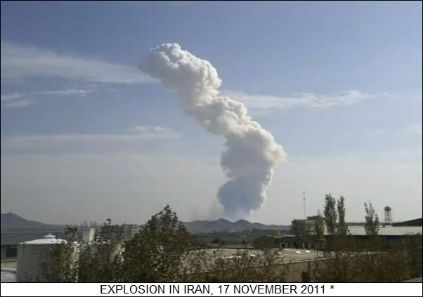 accident in Iran 12 November 2011