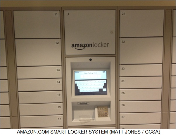 Amazon.com smart locker system