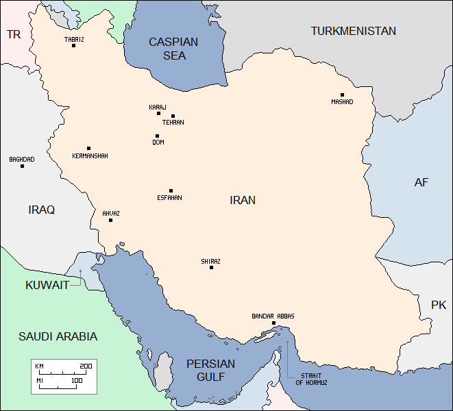 Persian Gulf conflict theater