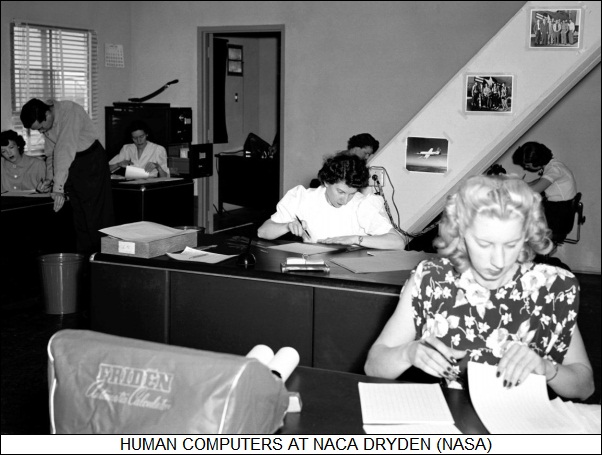 human computers at NACA Dryden