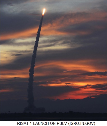 RISAT 1 launch