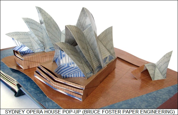 Sydney Opera House pop-up book