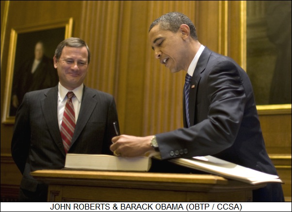 John Roberts & Barack Obama