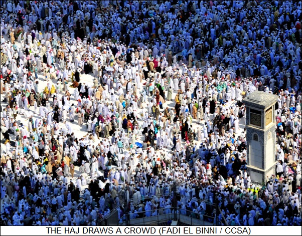 the haj draws a crowd
