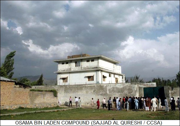Osama bin Laden's compound in Abbottabad