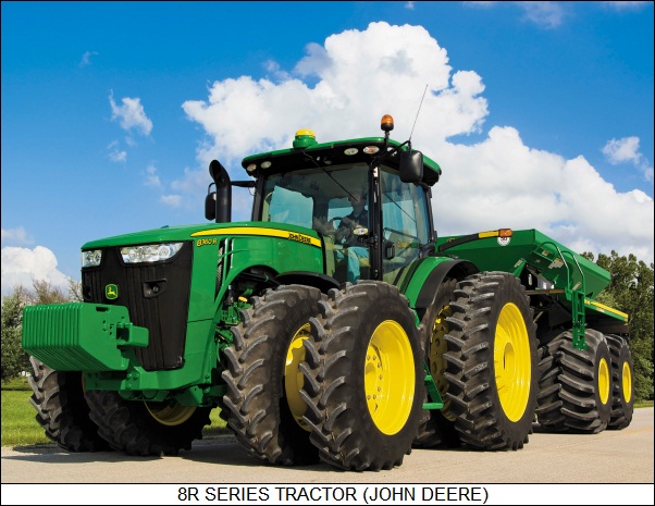 Deere 8R tractor