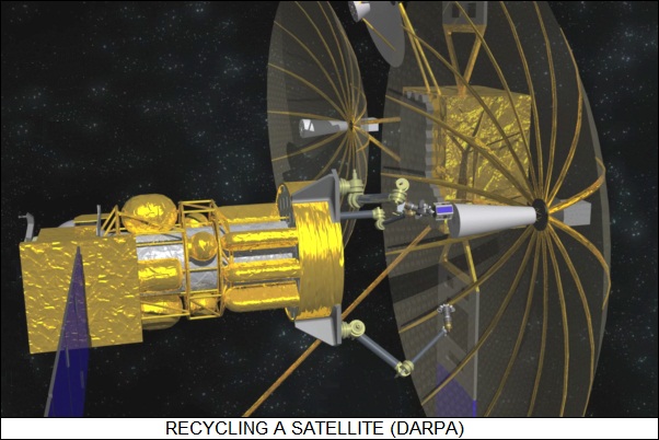 recycling a satellite