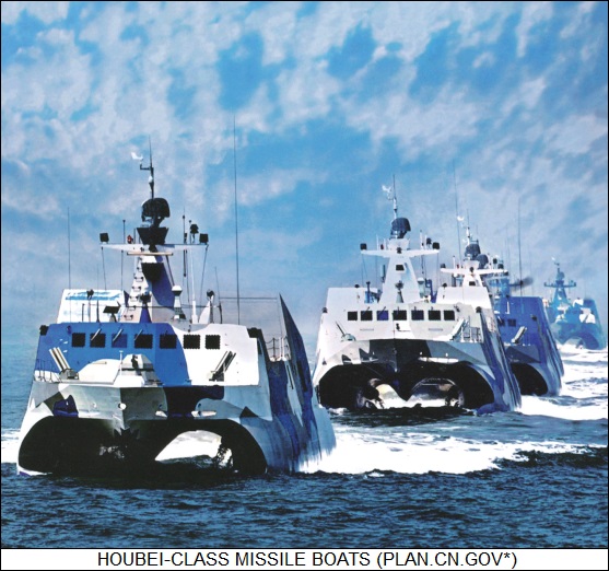 Houbei-class missile boats