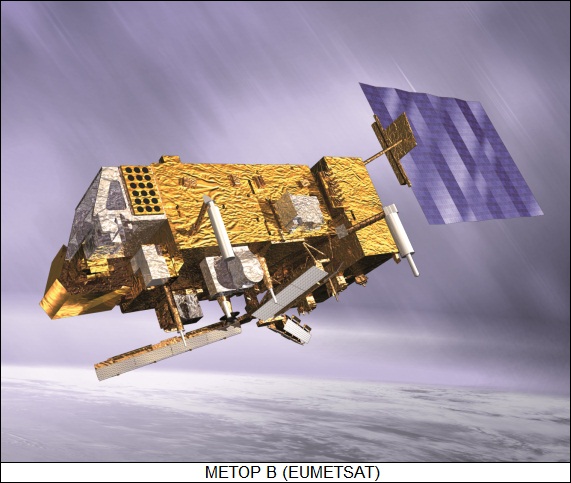 MetOp B satellite