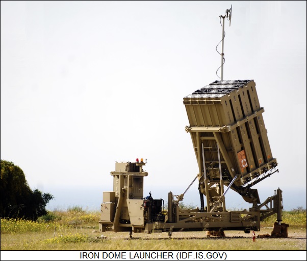 Iron Dome launcher