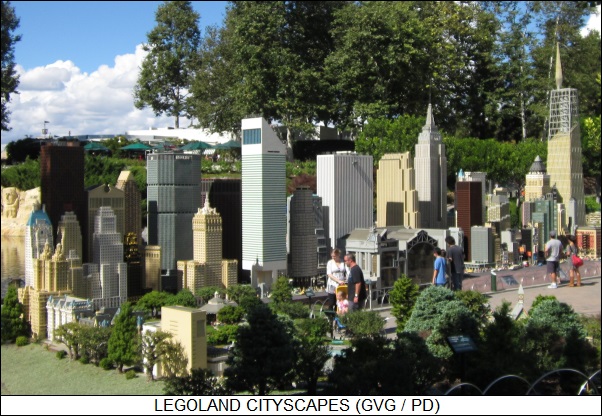 Legoland cityscape