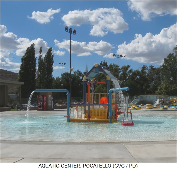 aquatic center, Pocatello