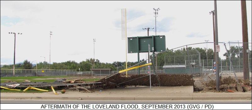 aftermath of the Loveland flood, September 2013
