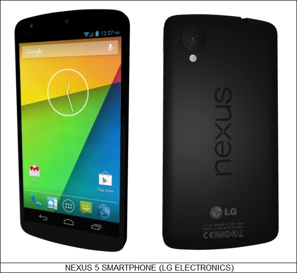 Nexus 5 smartphone