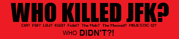 WHO KILLED JFK? 